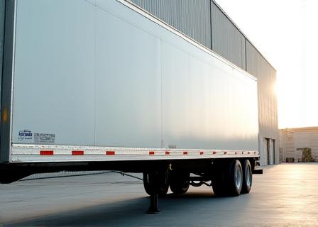 Heavy Duty Dry Van Truck