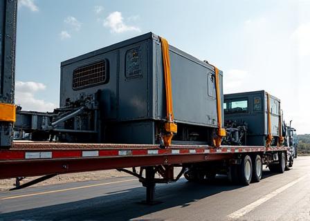 Industrial Flatbed Trailer